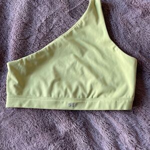 Set Active Lime Green Sports Bra